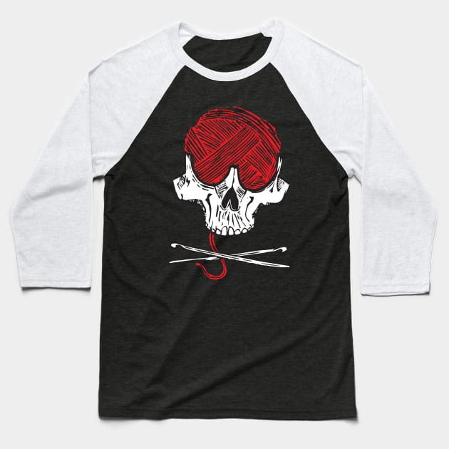 Crochet Badass Baseball T-Shirt by Chantage Jones